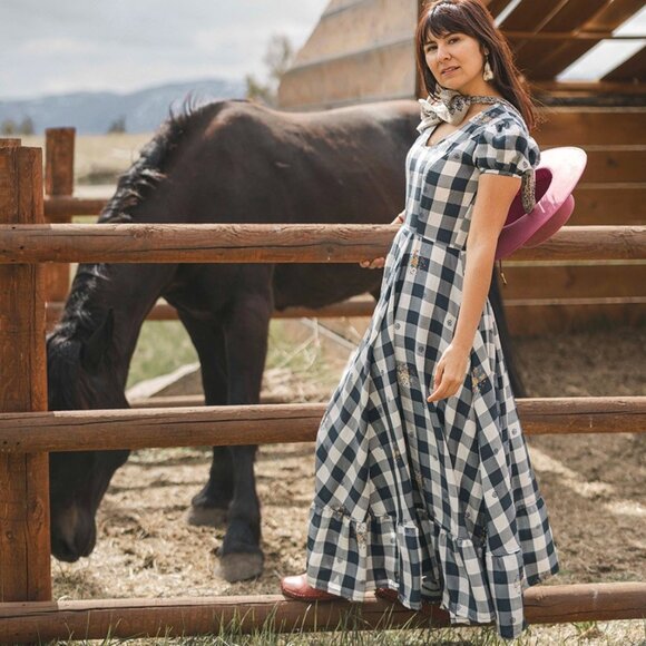 Revivall Clothing Dresses & Skirts - Revivall Clothing White Bear Dress